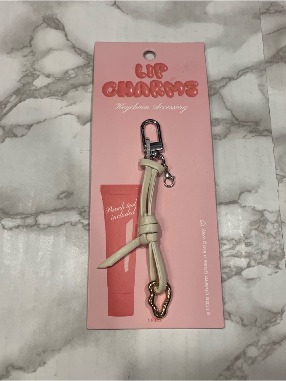 Lip Charms Keychain Accessory